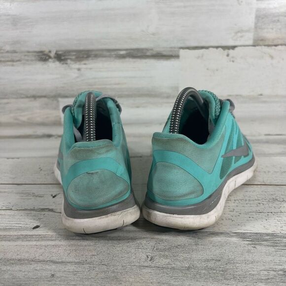 Nike Womens Free 4.0 Athletic Running Sneaker Shoes Blue Sea Size‎ 8 - Picture 3 of 8